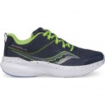 8rj Saucony SK267104 BIG KIDS KINVARA 14 LTT - navy/green